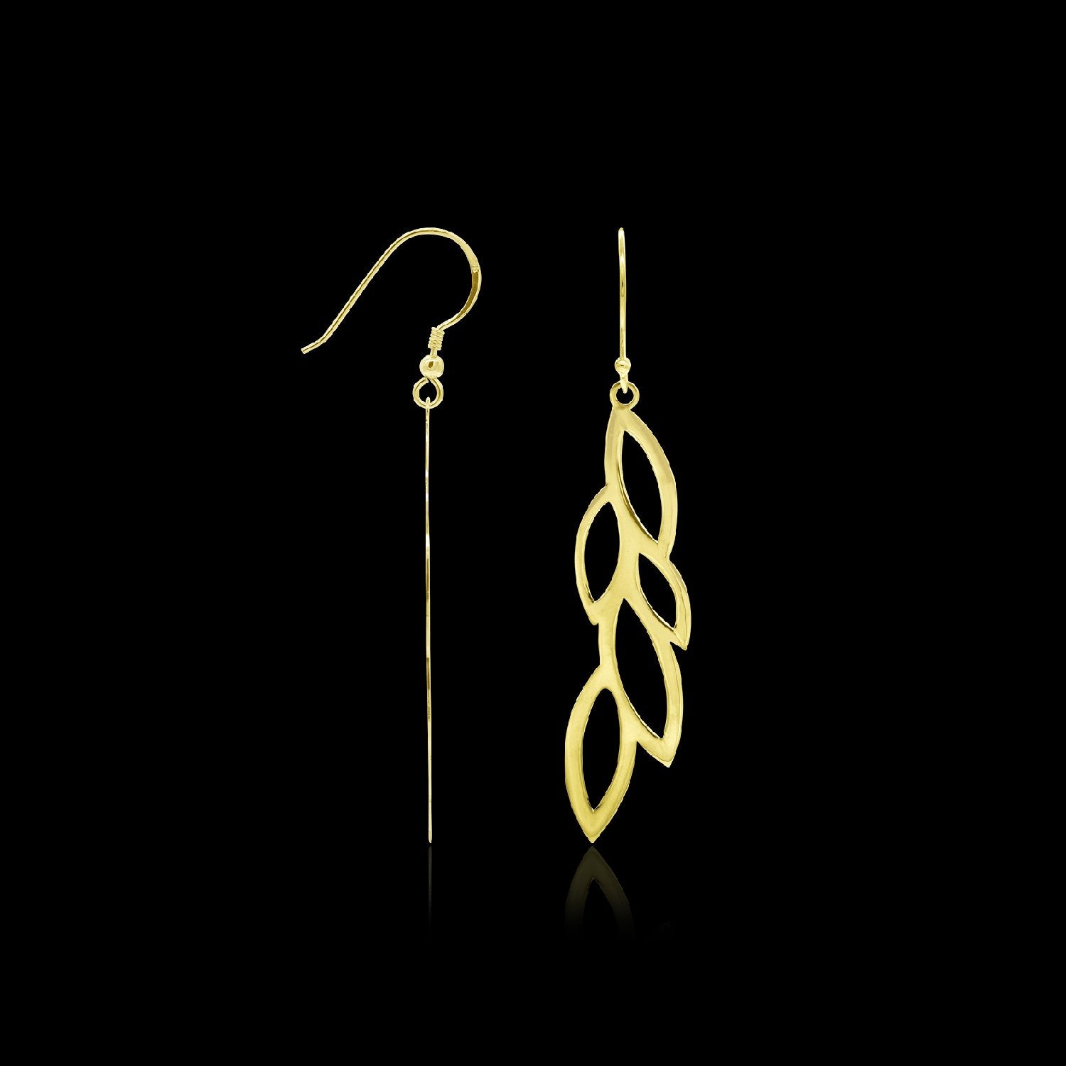 Leaflet Drop Earrings
