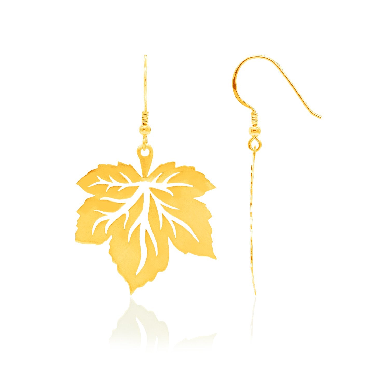 Leaf Contemporary Earrings