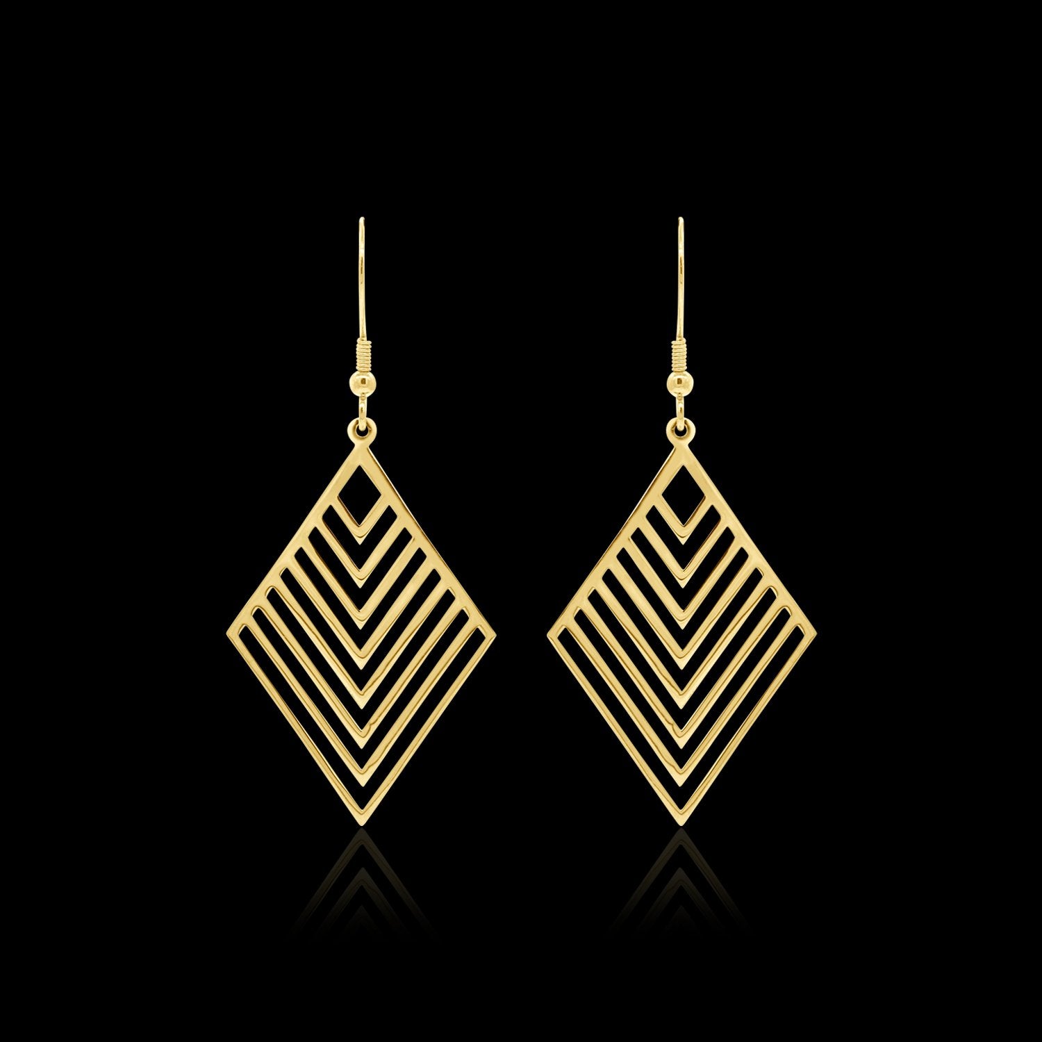 Rhombus Fancy Earrings