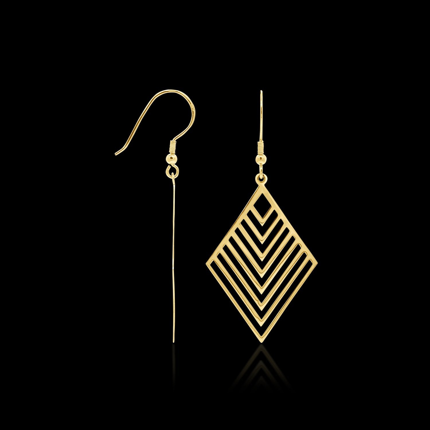Rhombus Fancy Earrings