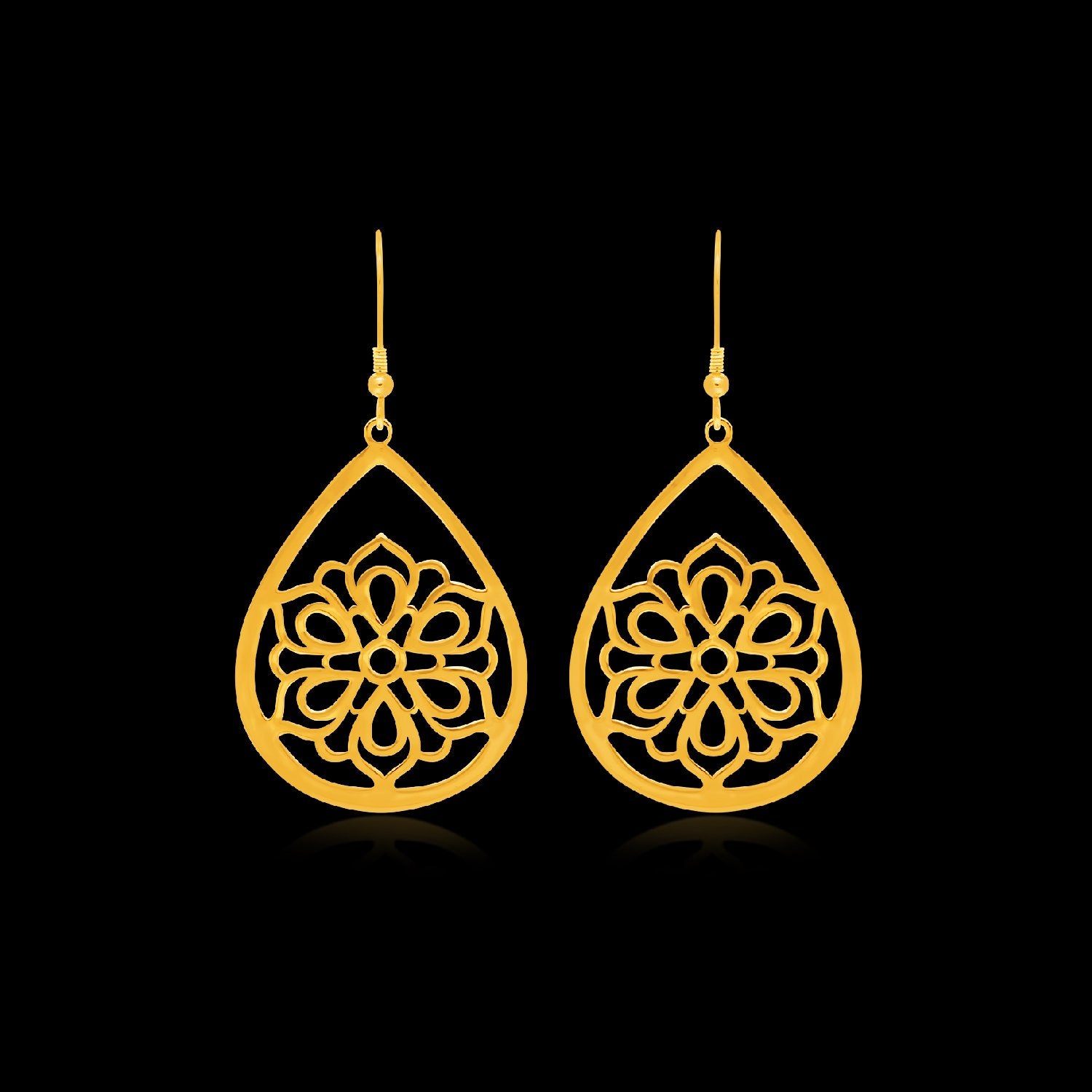 Encircle Flower Earrings