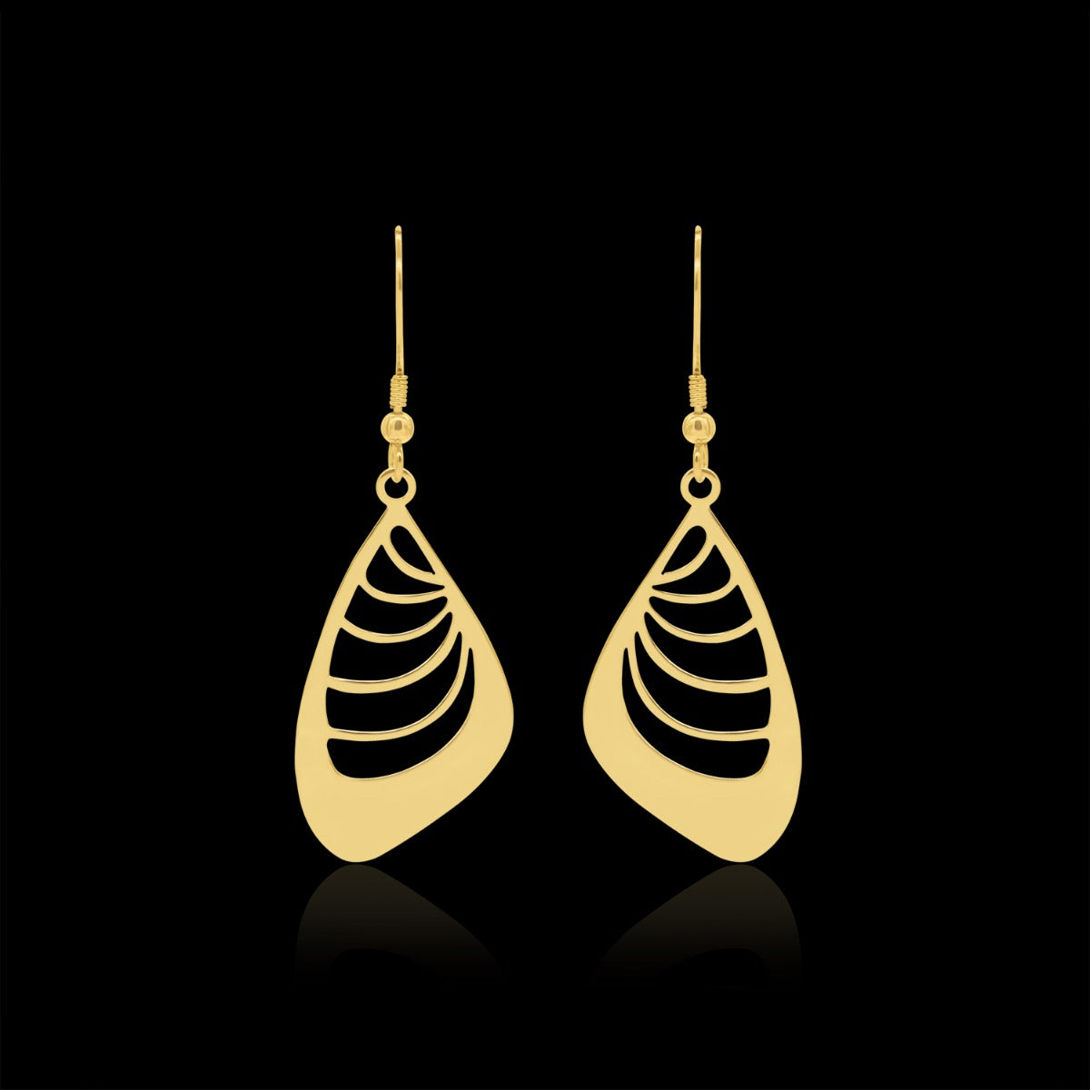 Shanaya Triangular Drop Earrings