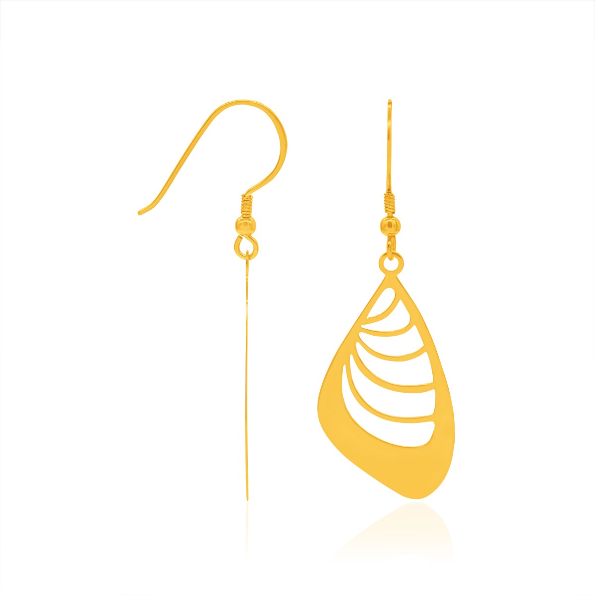 Shanaya Triangular Drop Earrings