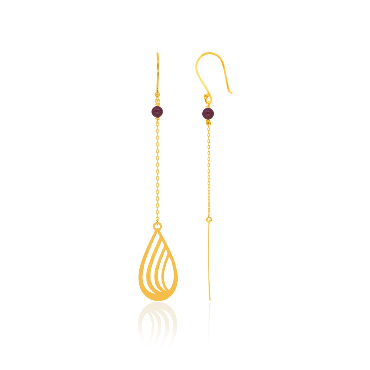 Falling Drop Earrings