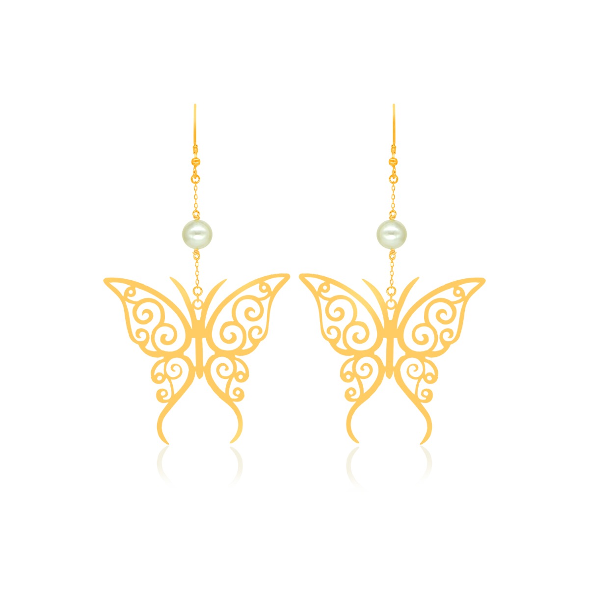 Magical Butterfly Drop Earrings