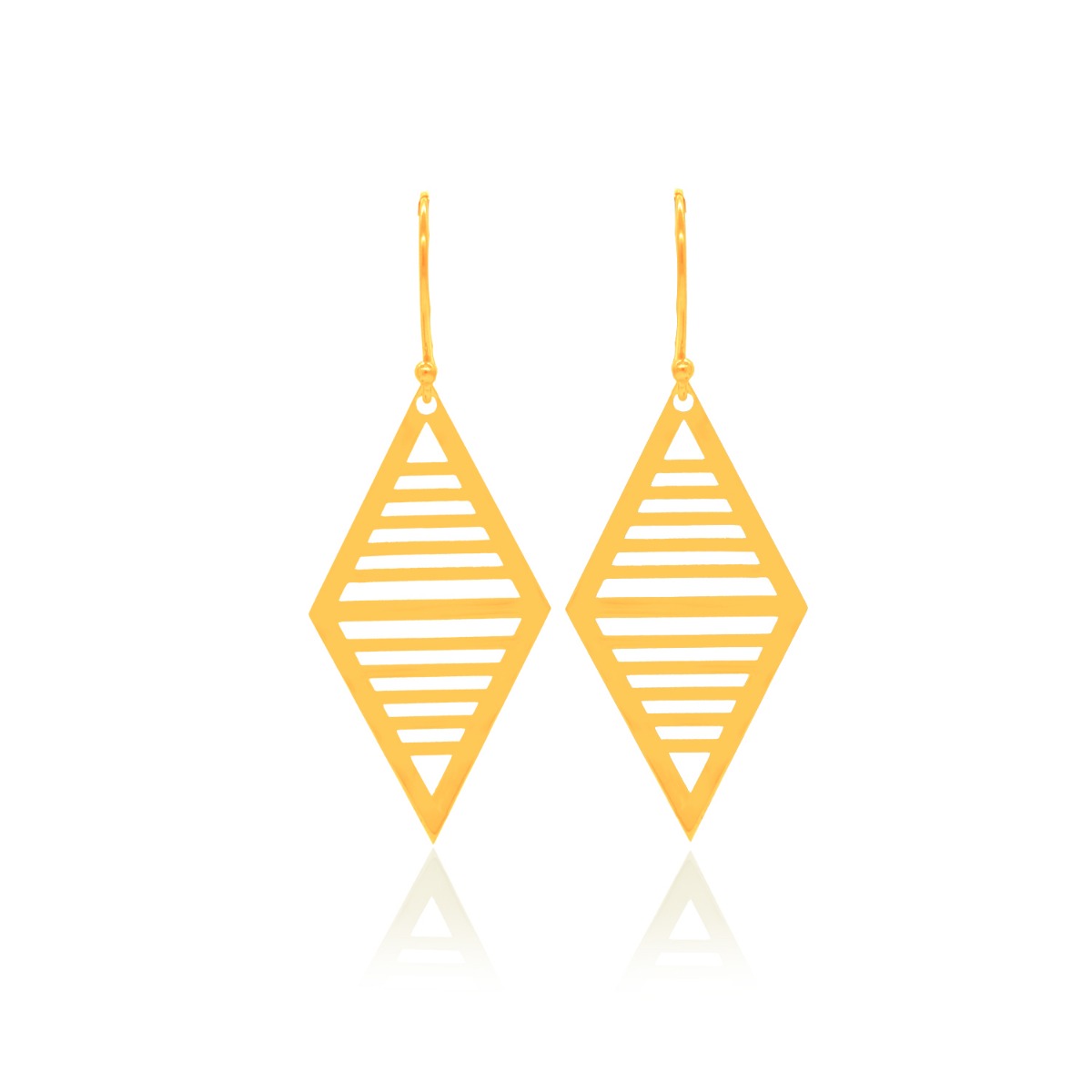 Ahana Geometric Drop Earrings