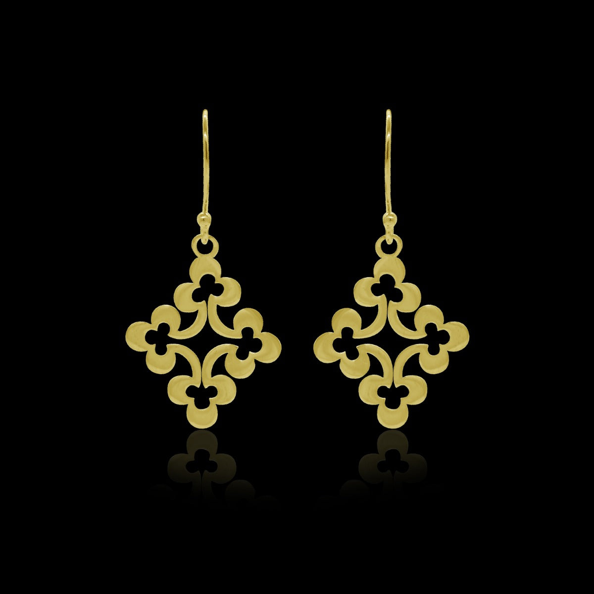 Misha Floret Drop Earrings