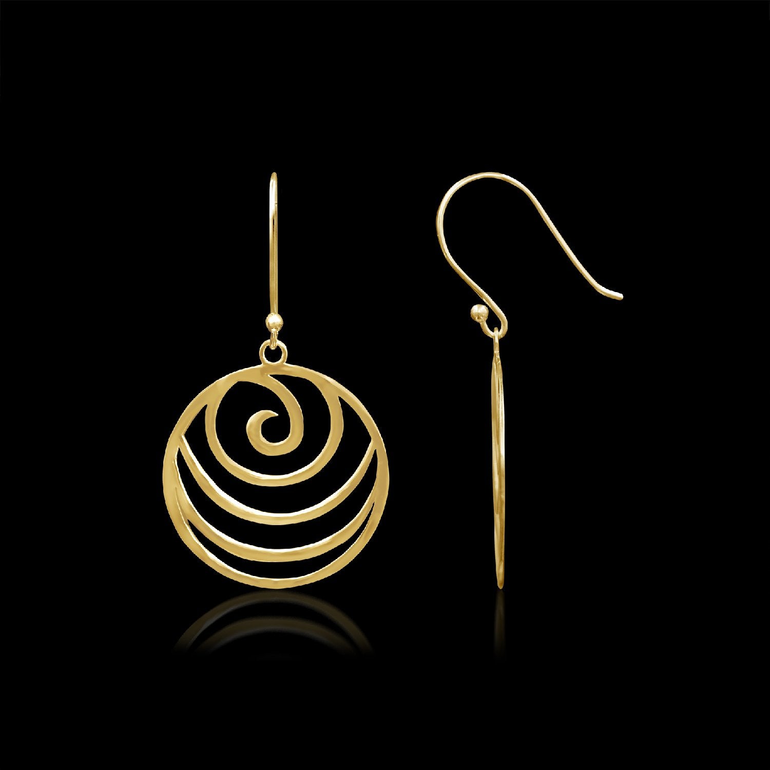 Amore Modern Art Earrings
