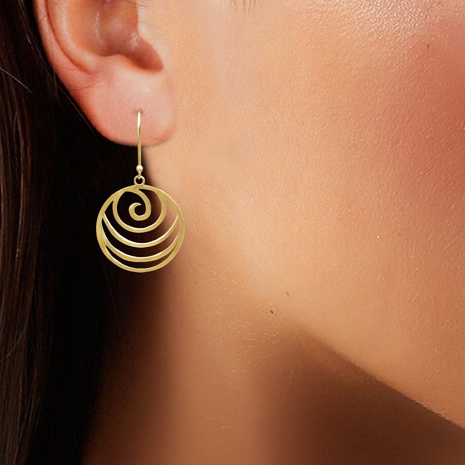 Amore Modern Art Earrings