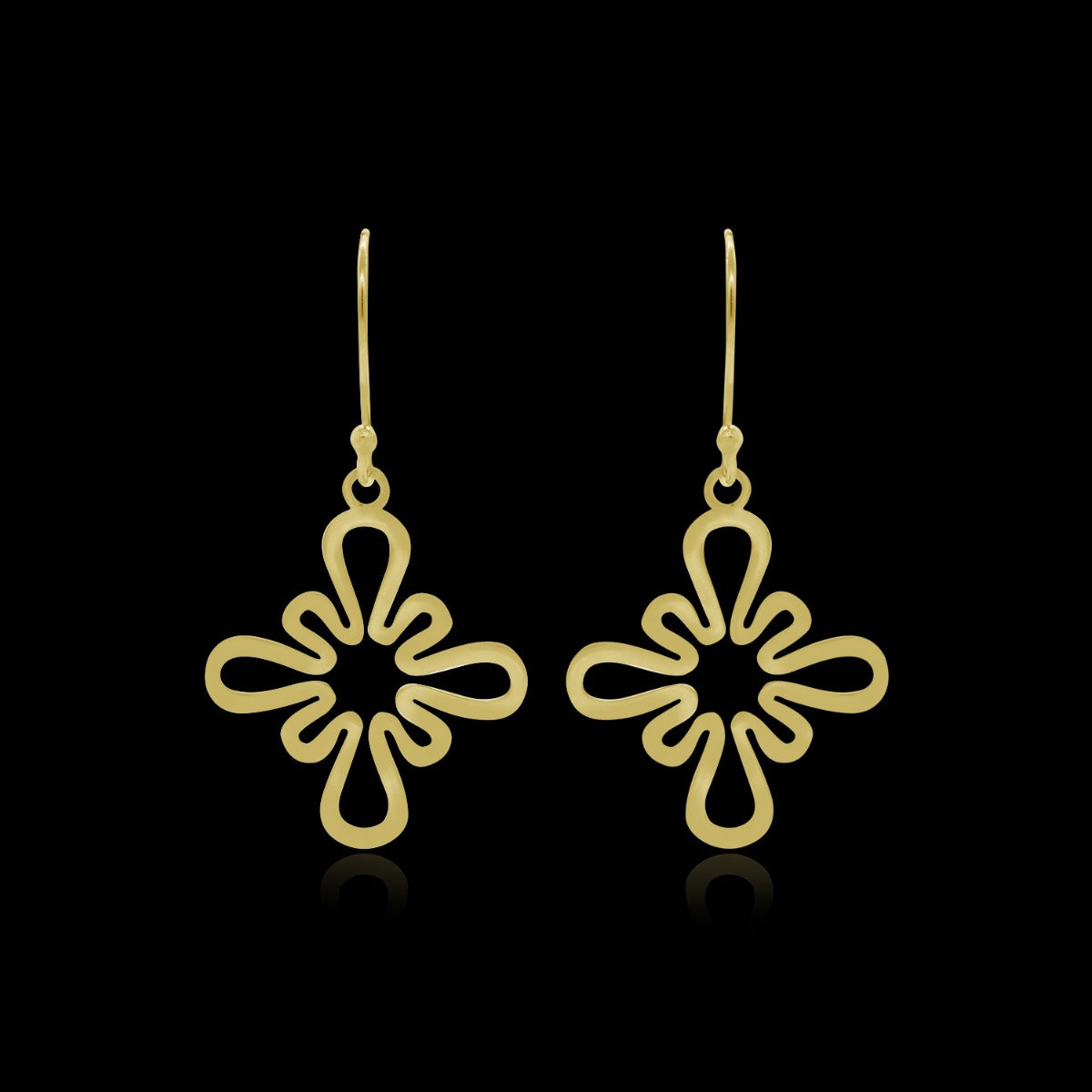 Holly Floret Drop Earrings