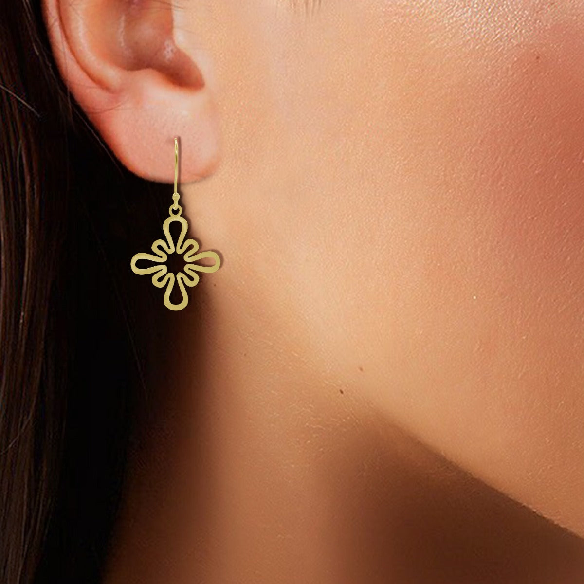 Holly Floret Drop Earrings