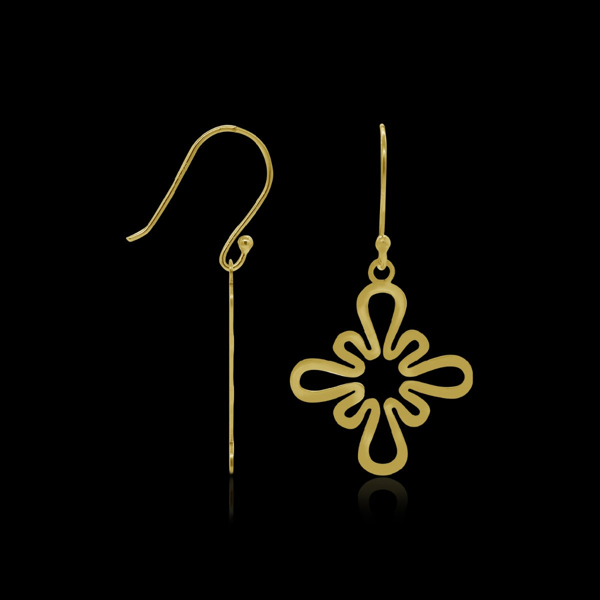 Holly Floret Drop Earrings