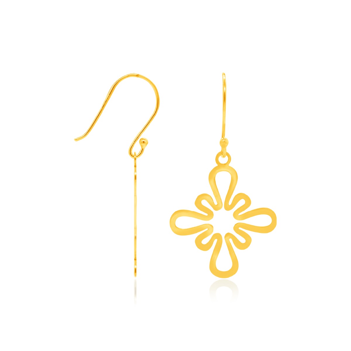 Holly Floret Drop Earrings