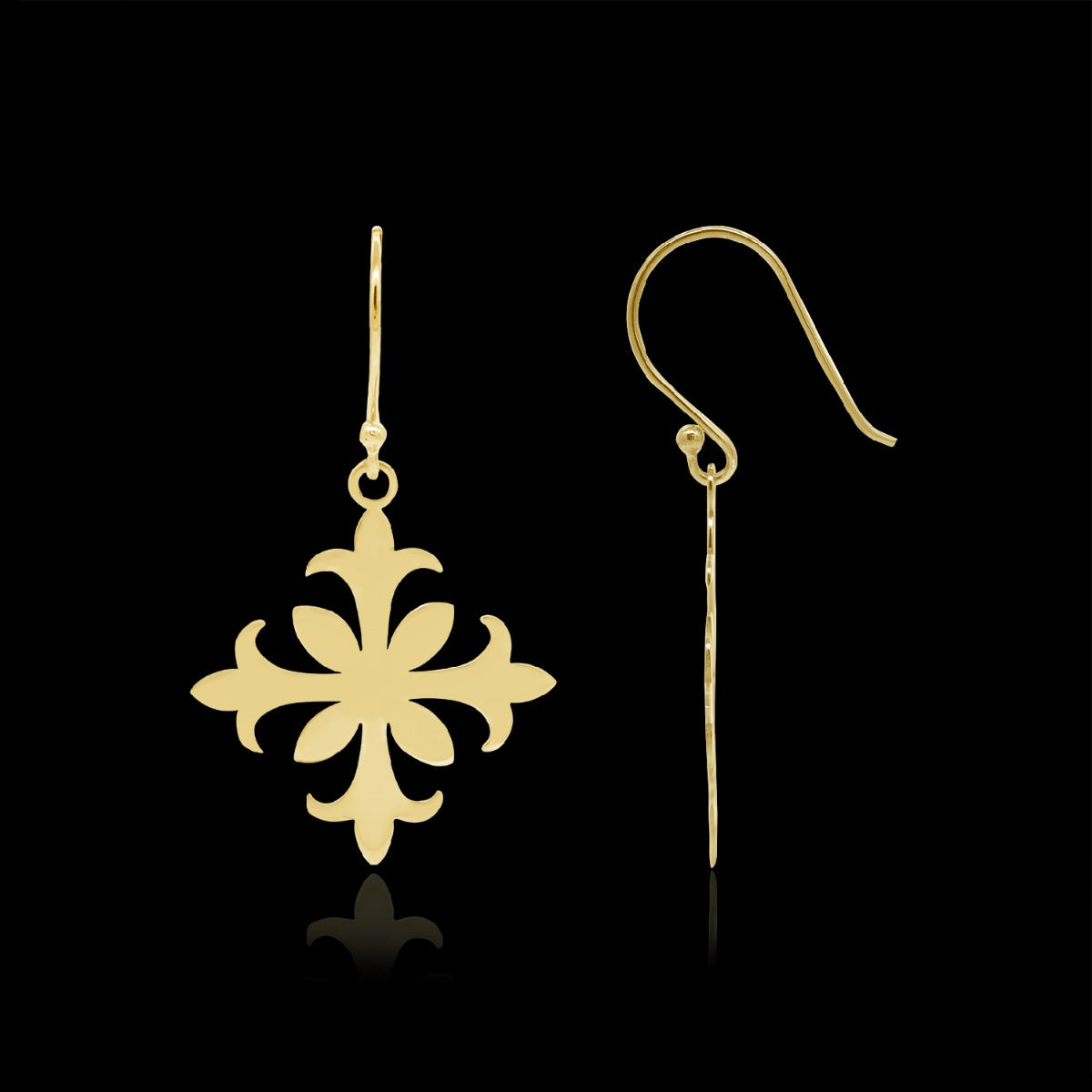 Sparking Bluet Drop Earrings