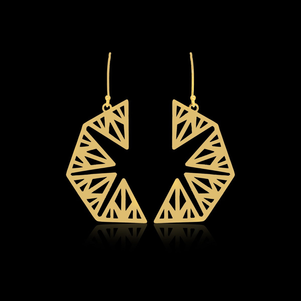 Quartet Trio Drop Earrings