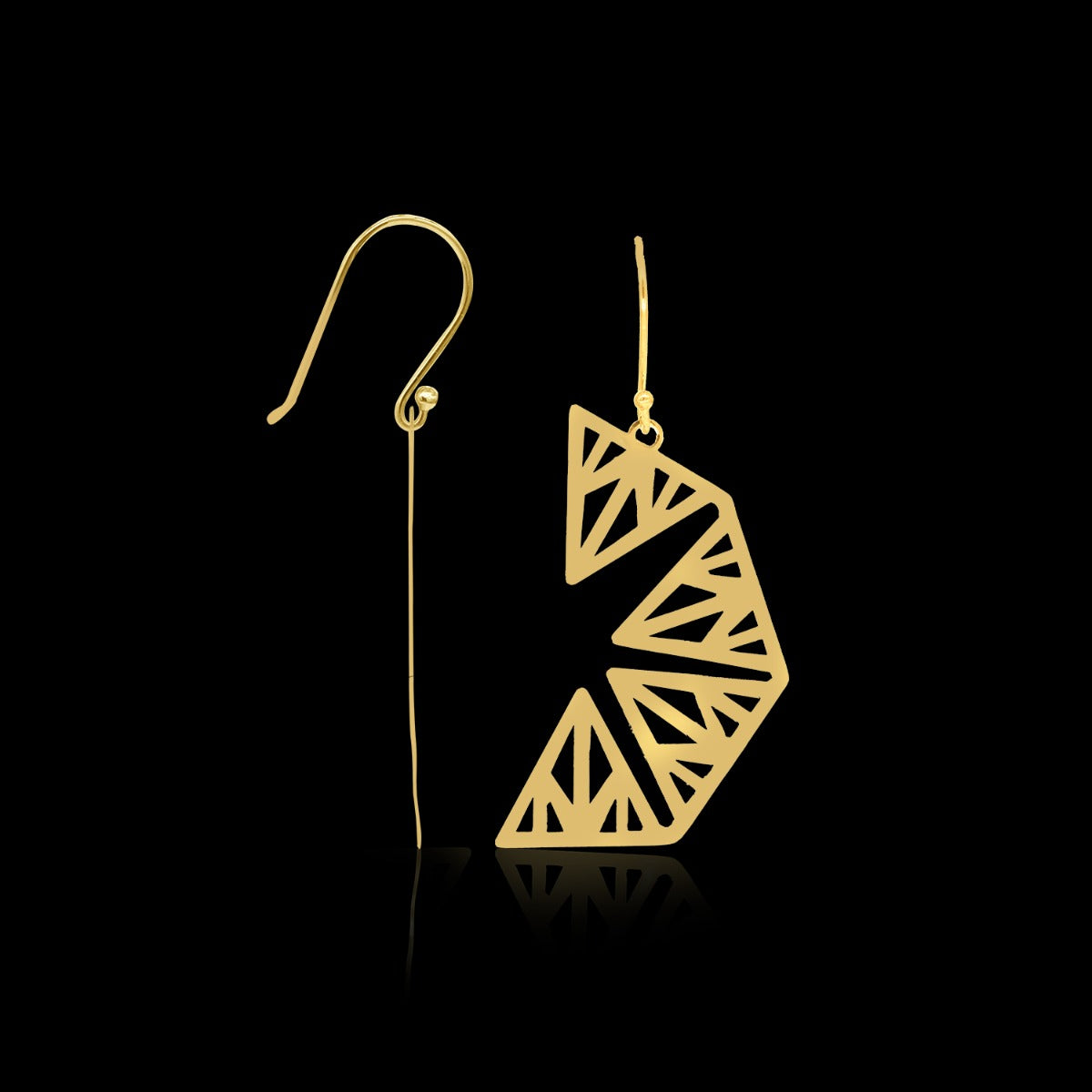 Quartet Trio Drop Earrings