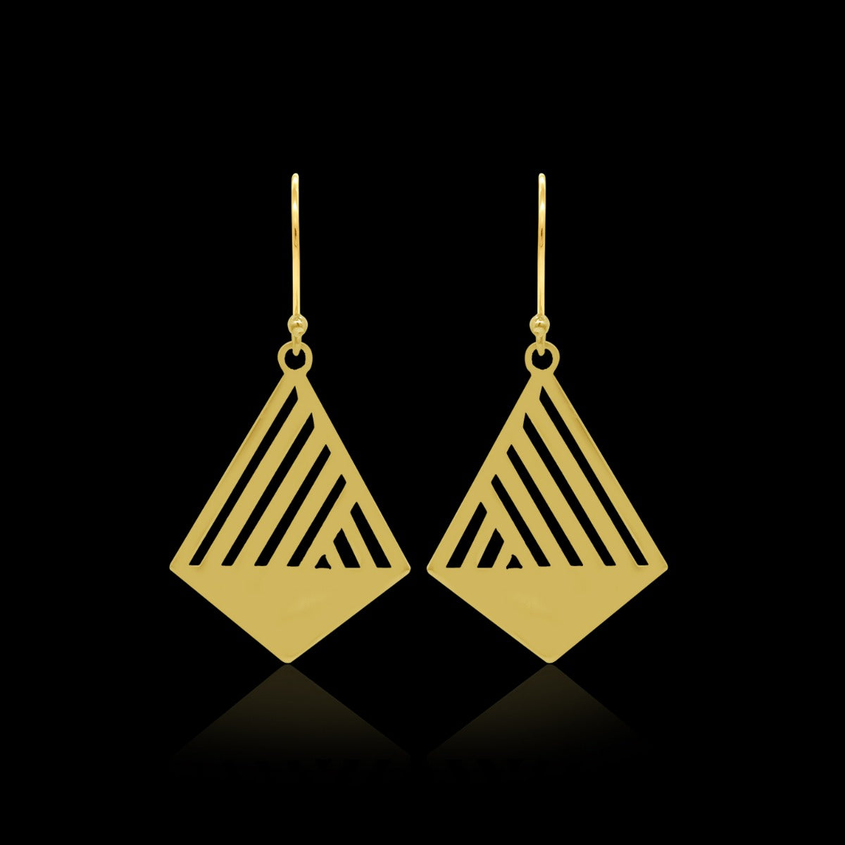 Oma Tringle Drop Earrings