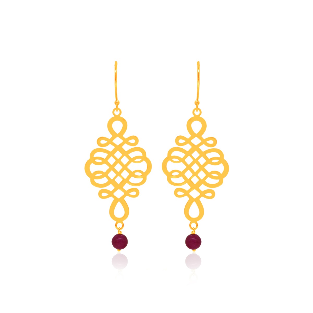 Chole Contemporary Drop Earrings