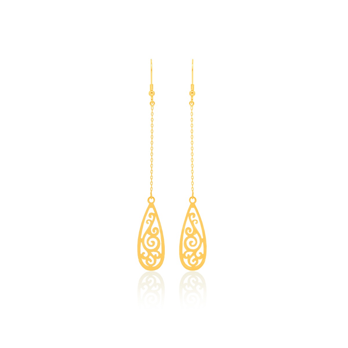 Lucky Sleek Drop Earrings