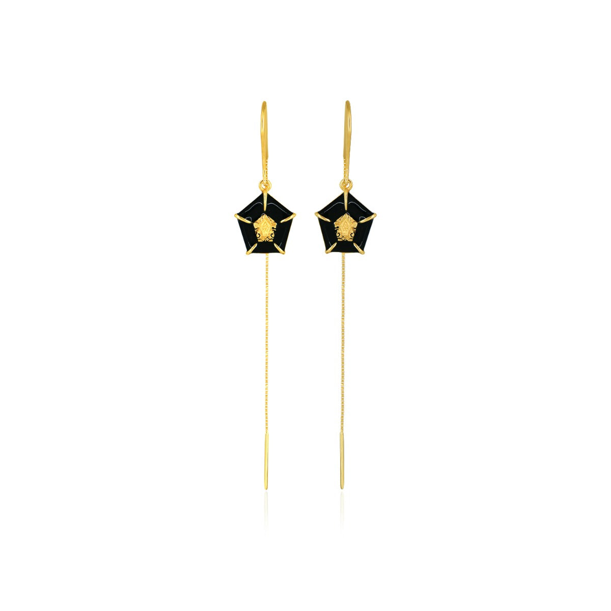 Glam Drop Sui Dhaga Earrings
