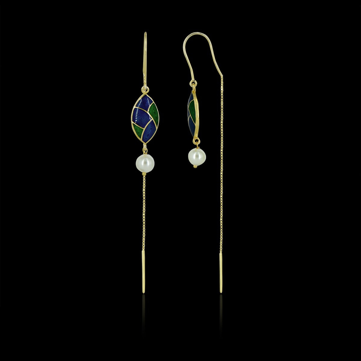Maya Pearl Sui Dhaga Earrings