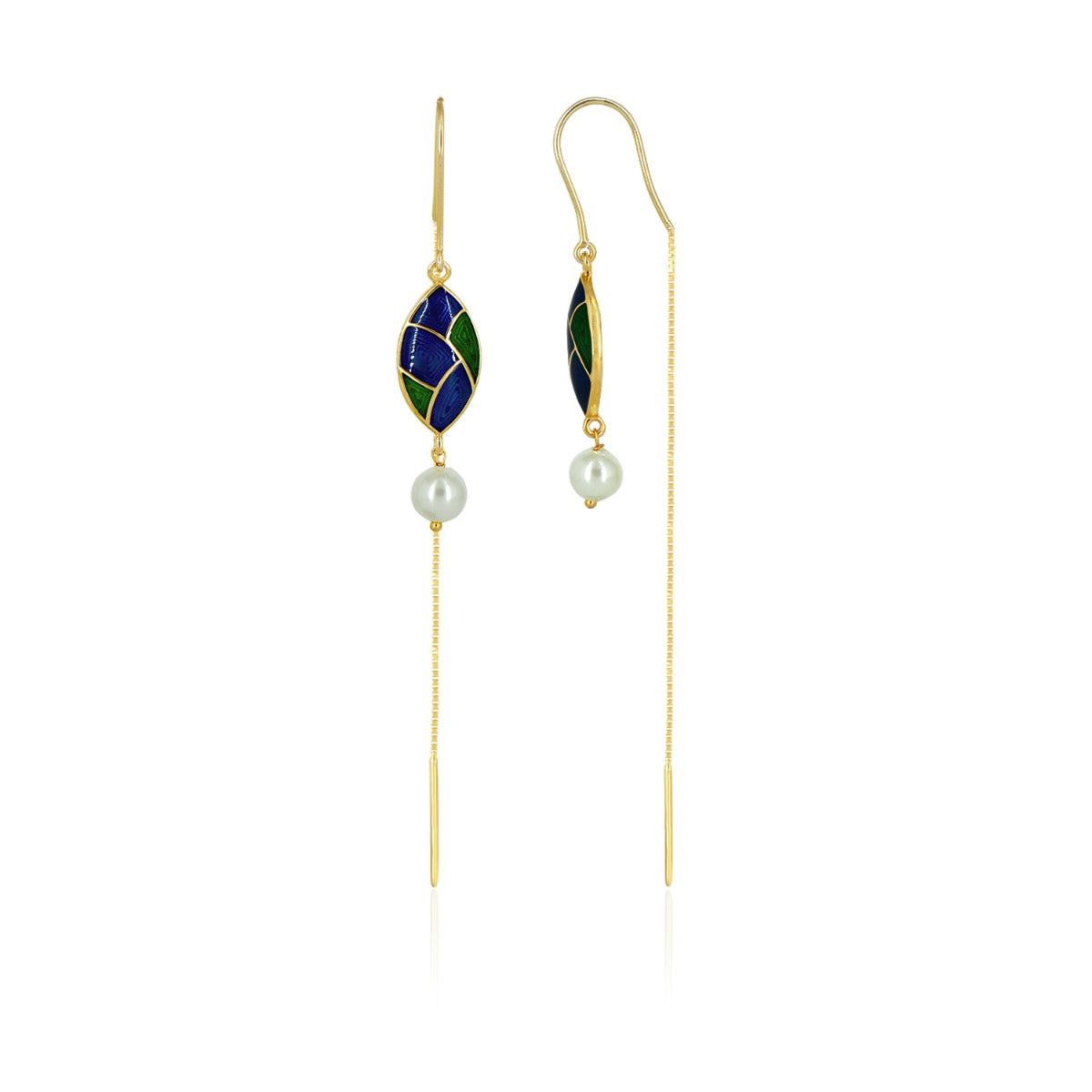 Maya Pearl Sui Dhaga Earrings