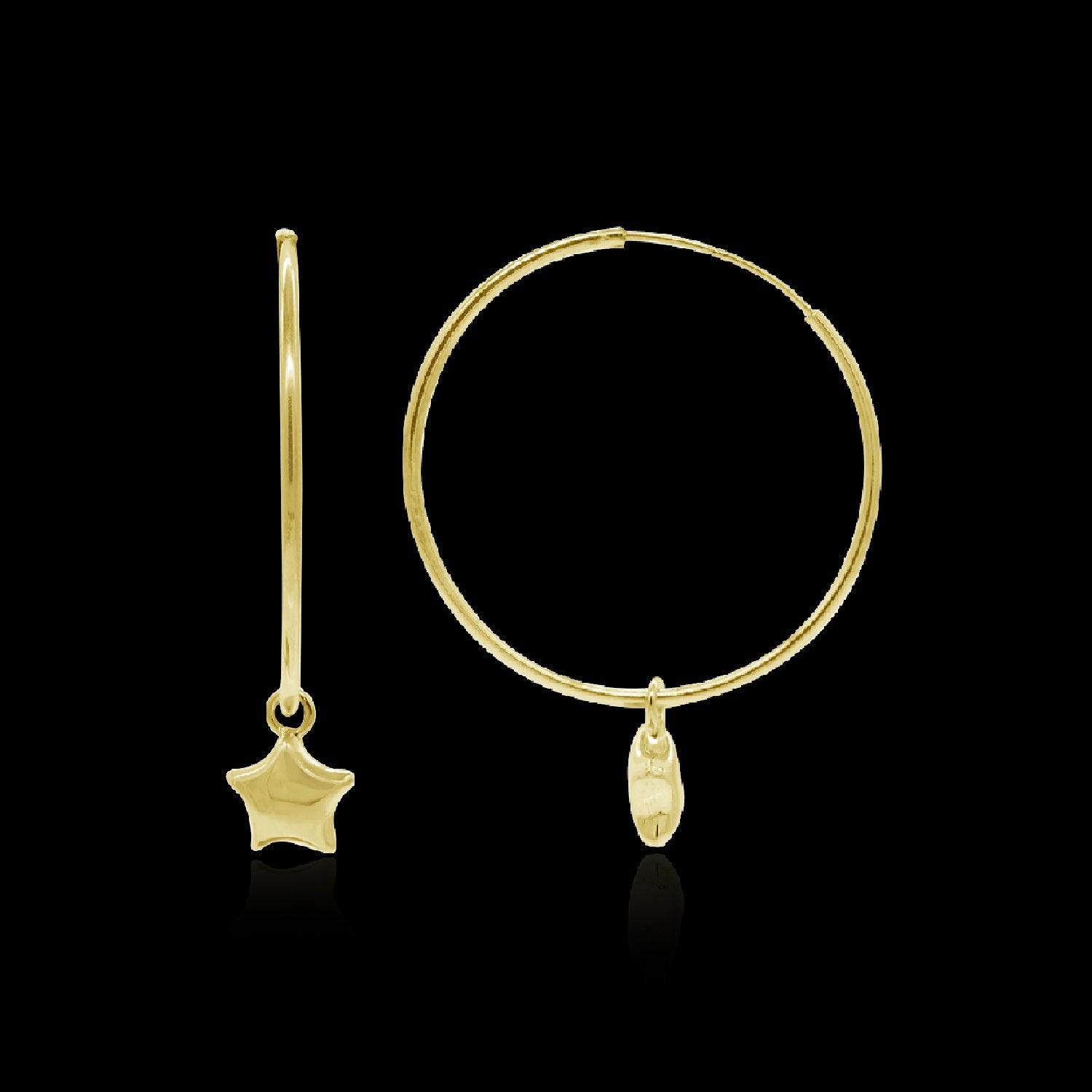 Cheerful Hoop Earrings