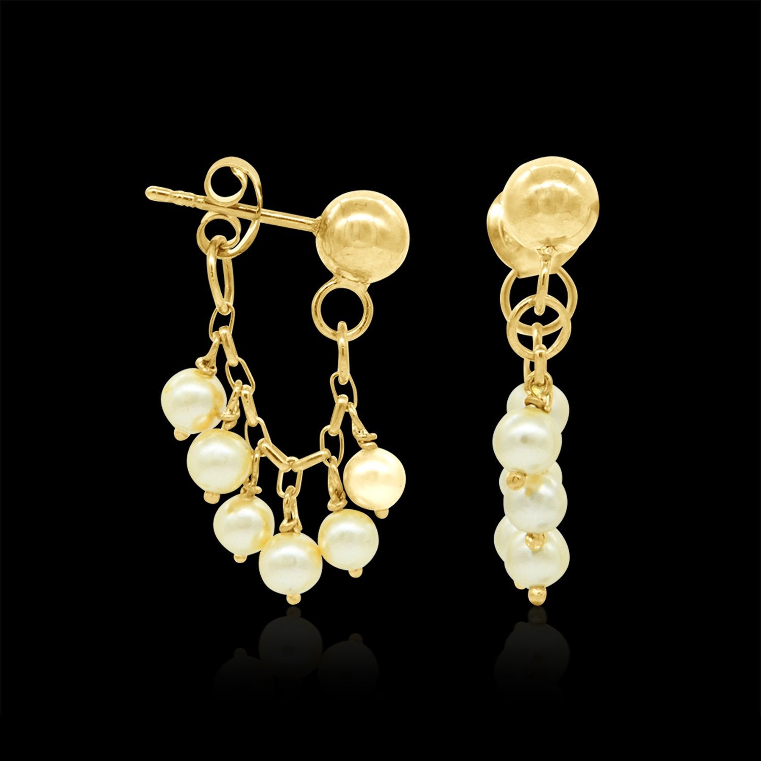 Bubble Pearl Earrings
