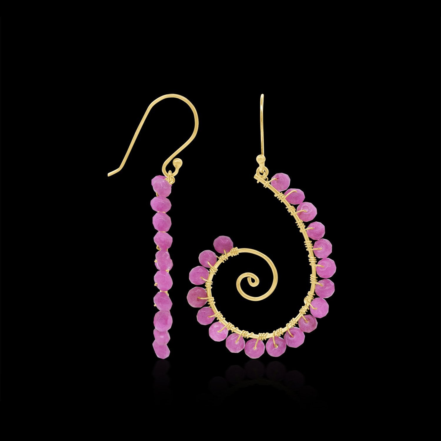 Swish Beaded Earrings