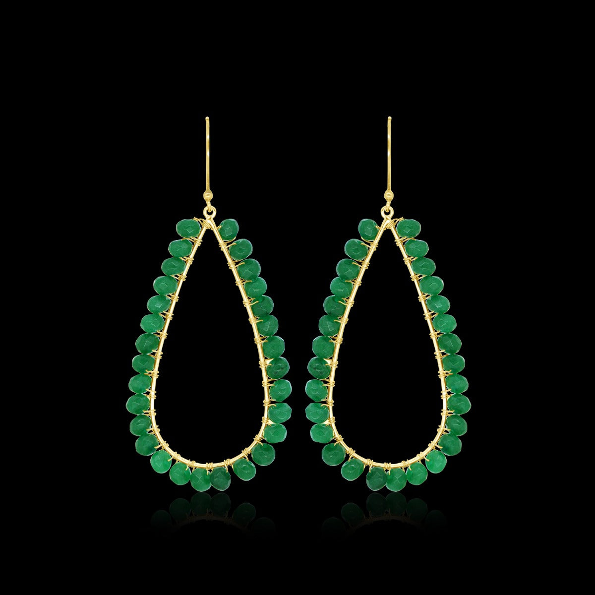 Liberty Beaded Drop Earrings