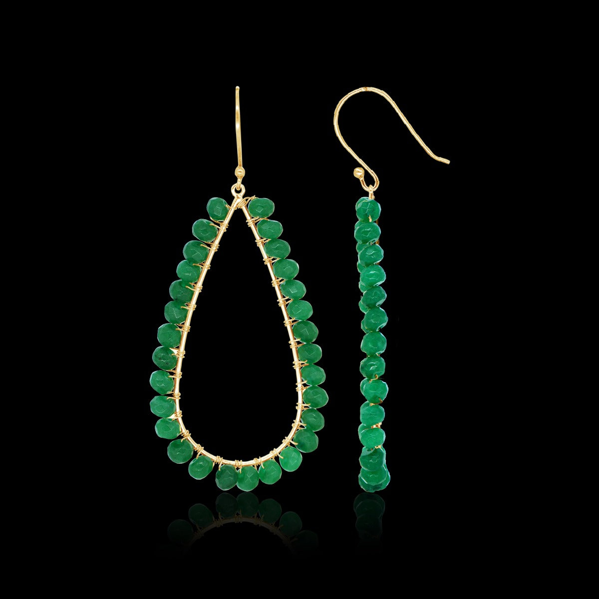 Liberty Beaded Drop Earrings