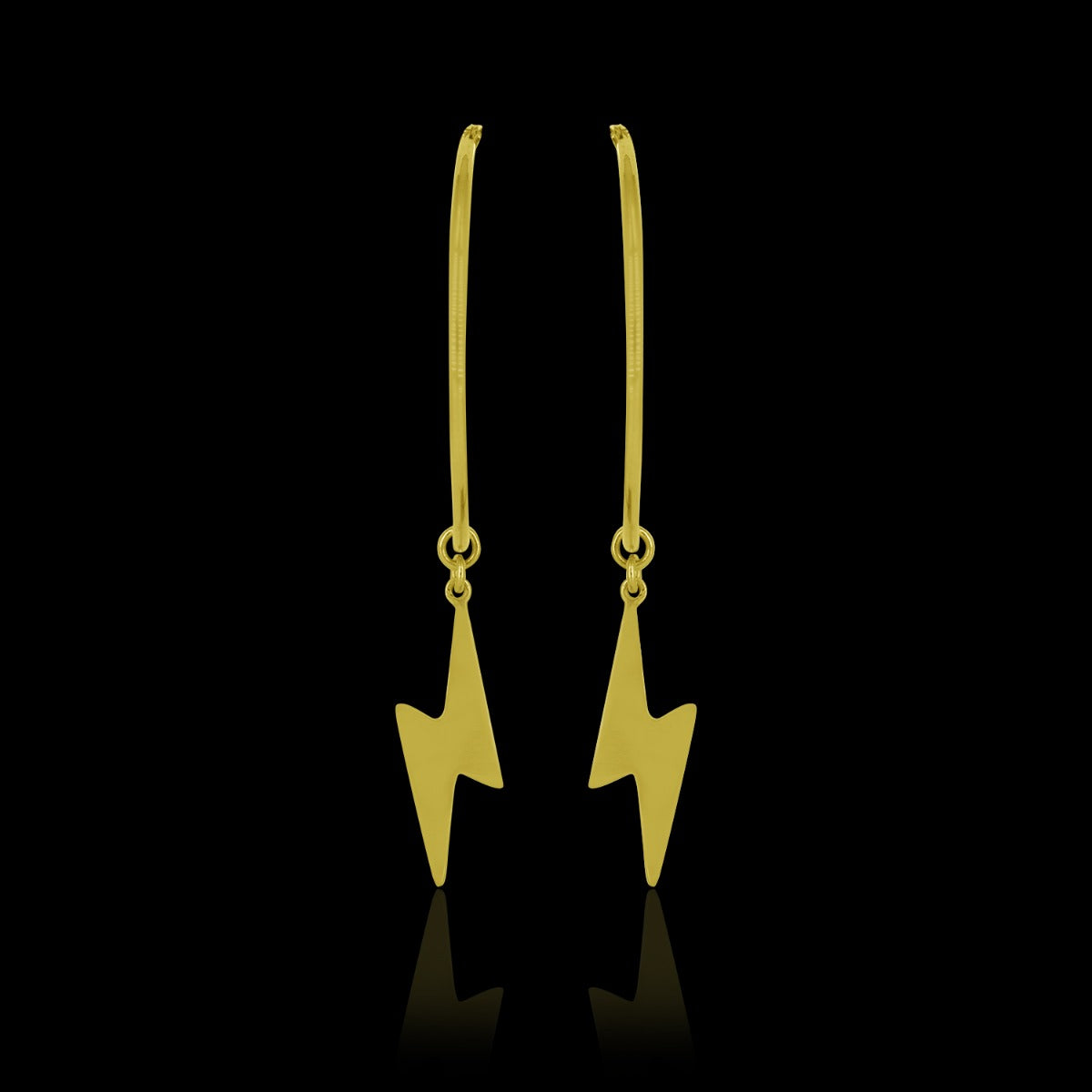 Thunder Hoop Earrings