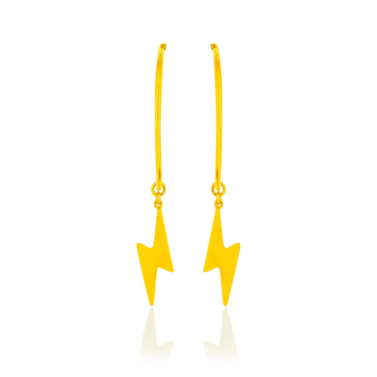 Thunder Hoop Earrings