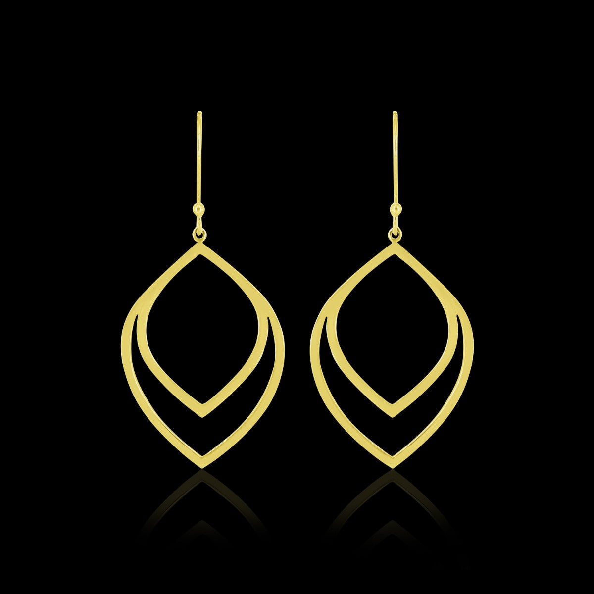 Leaflet Drop Earrings