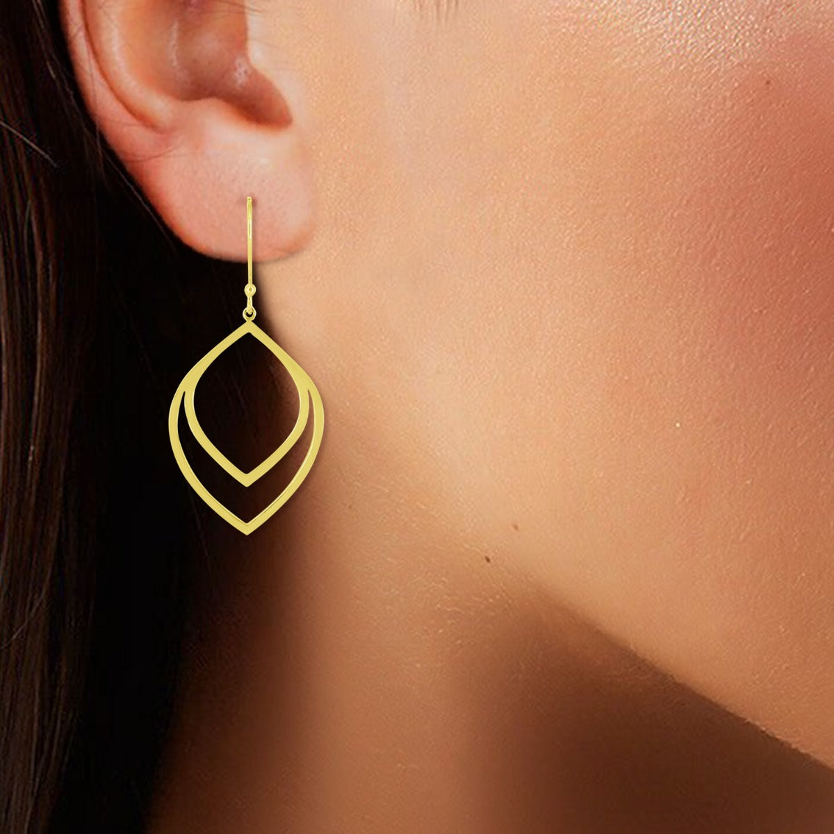 Leaflet Drop Earrings