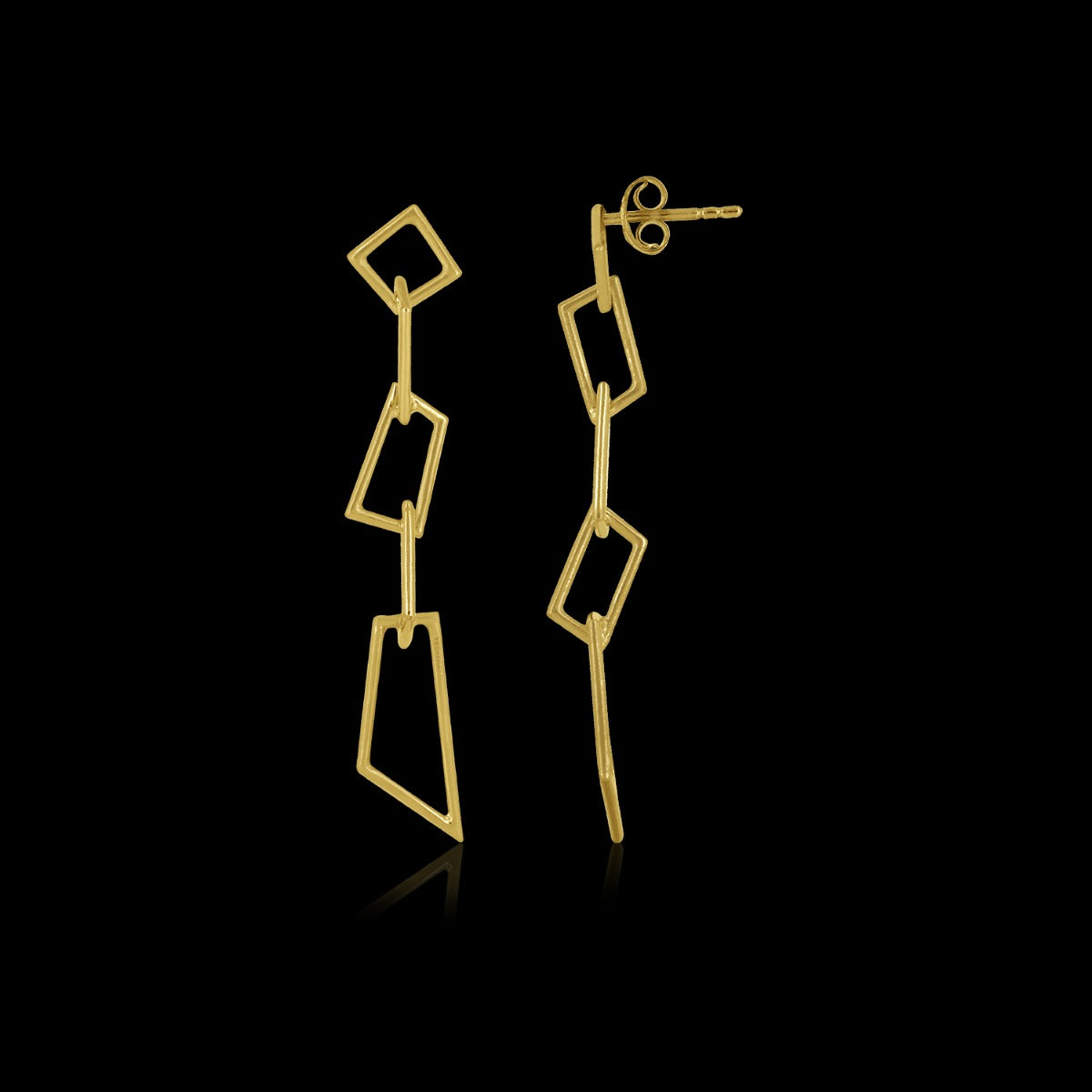 Classic Quads Drop Earrings