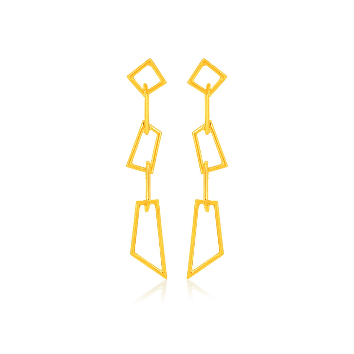 Classic Quads Drop Earrings
