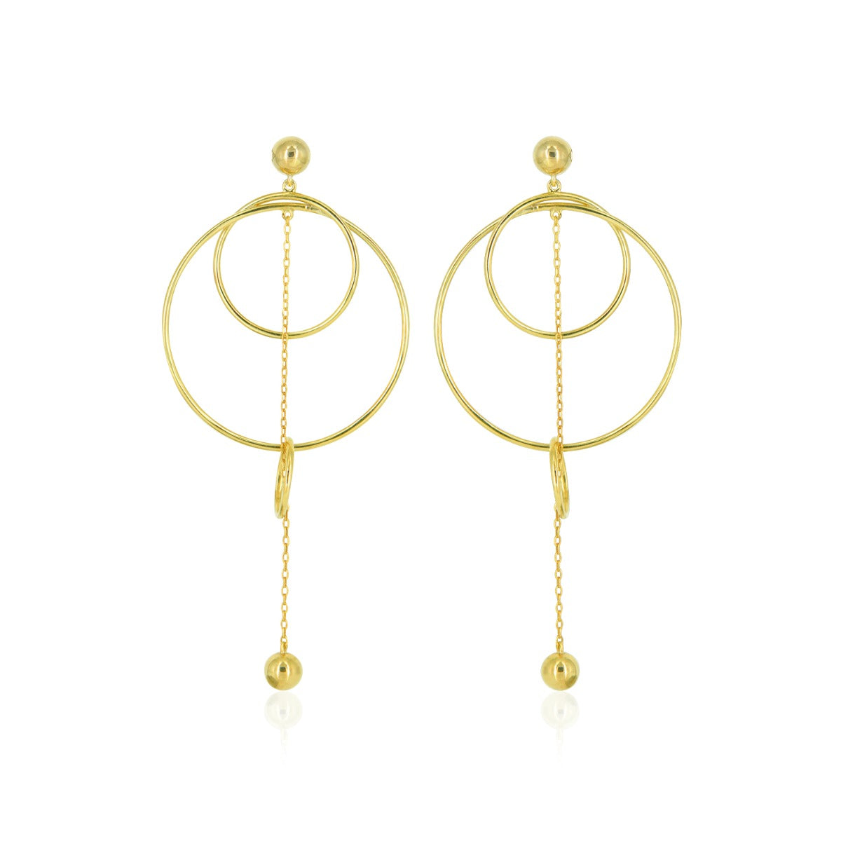 Twirl Drop Earrings