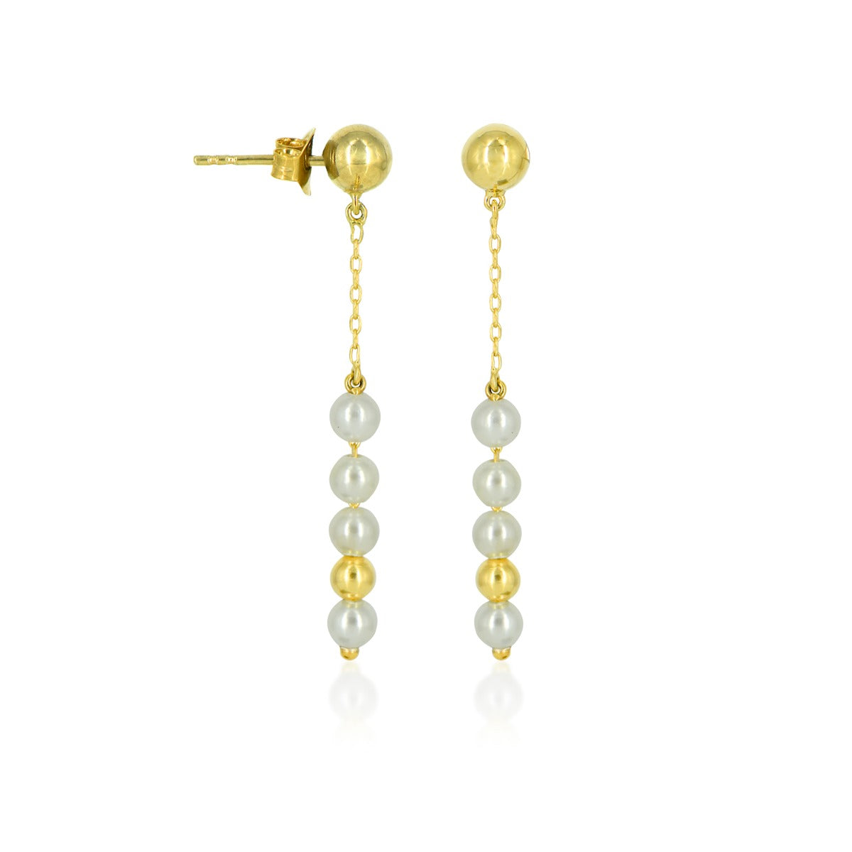 Sway Pearl Drop Earrings
