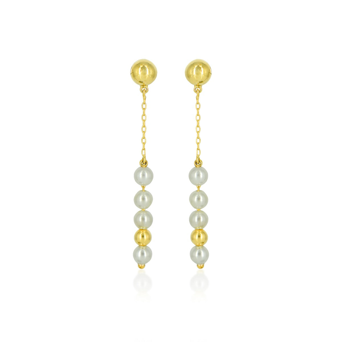 Sway Pearl Drop Earrings