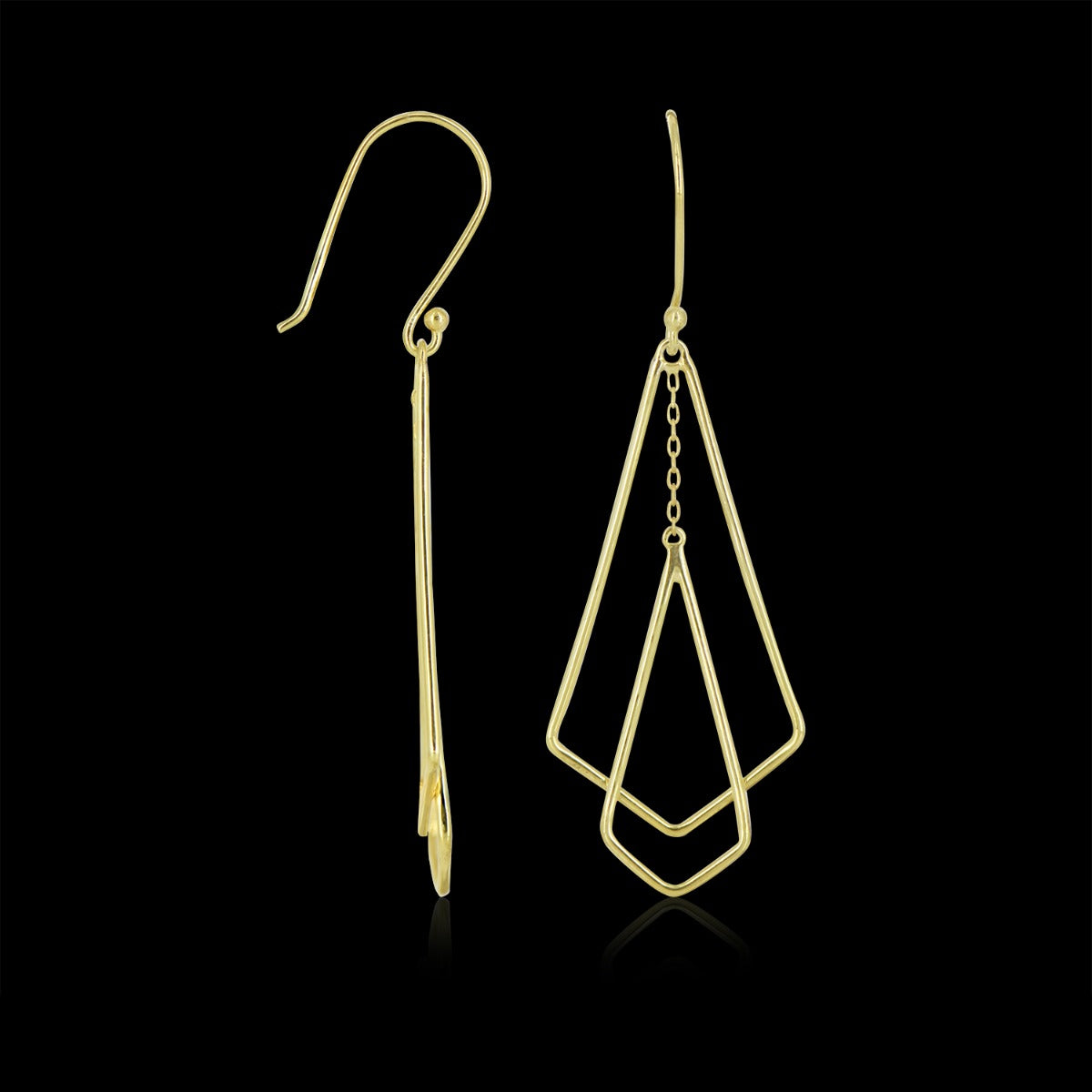 Trio Duo Drop Earrings