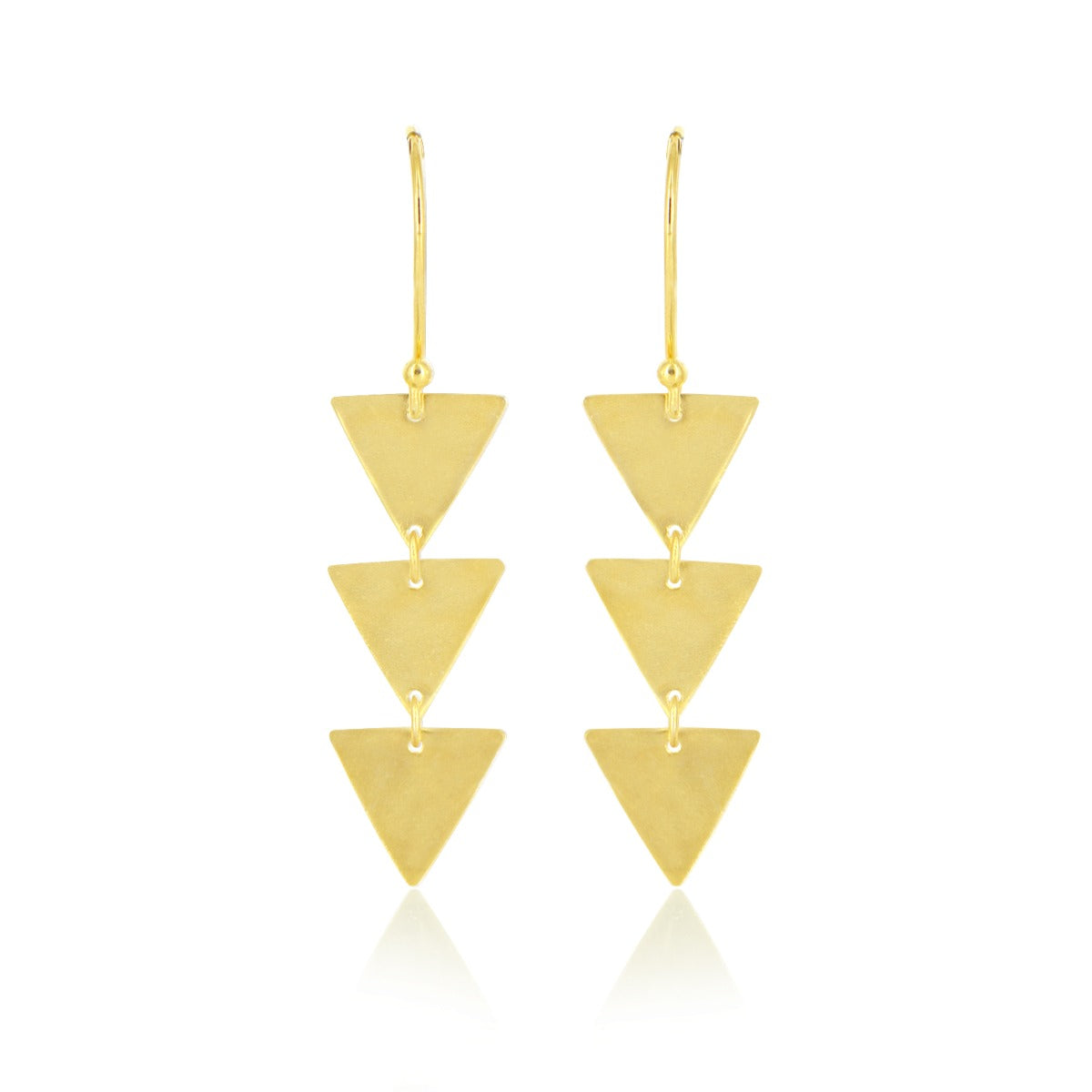 Trio Chic Drop Earrings