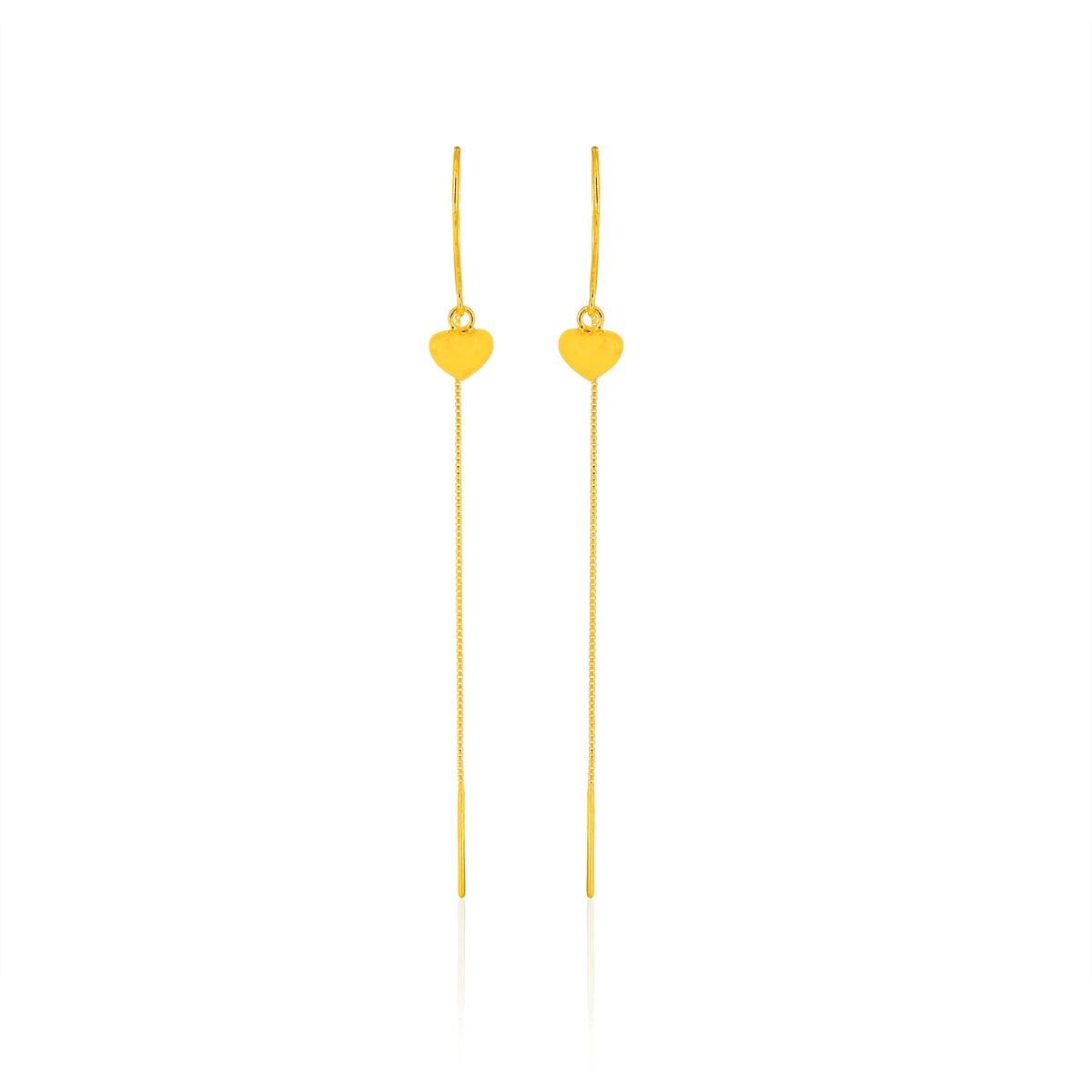 Twinkly Heart Sui Dhaga Earrings