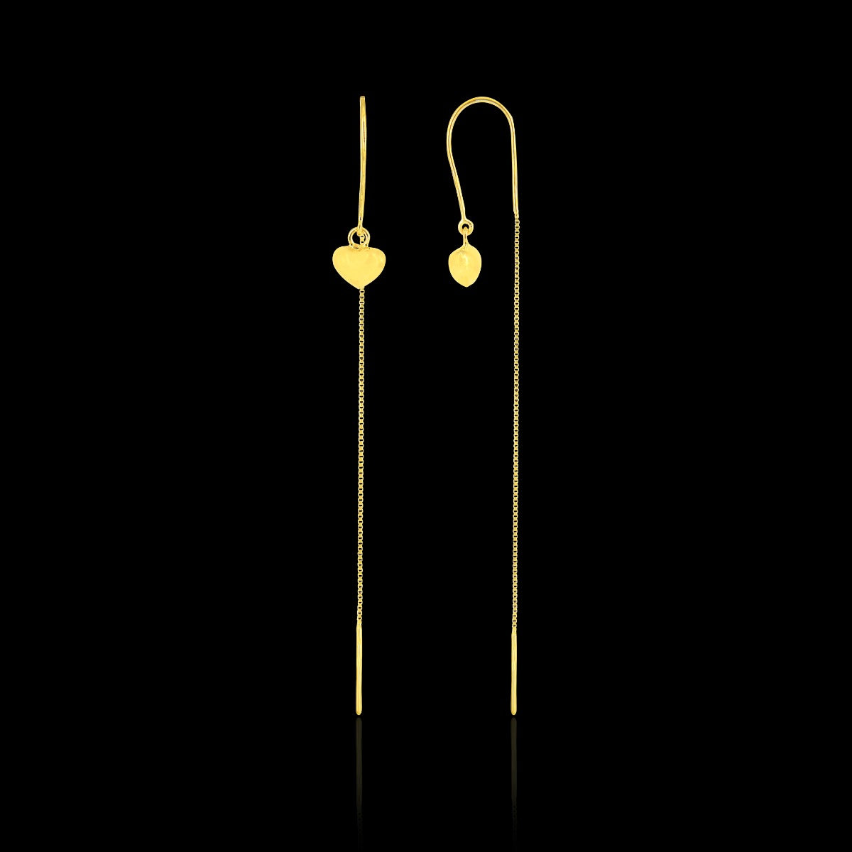 Twinkly Heart Sui Dhaga Earrings