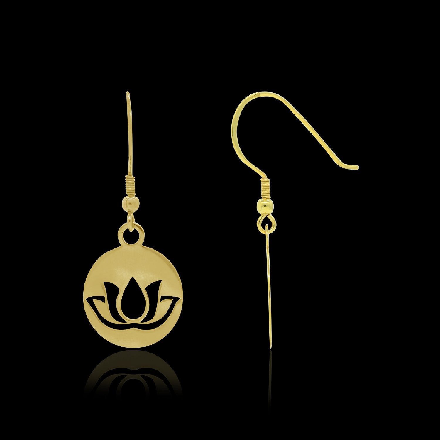 Radiance Lotus Earrings