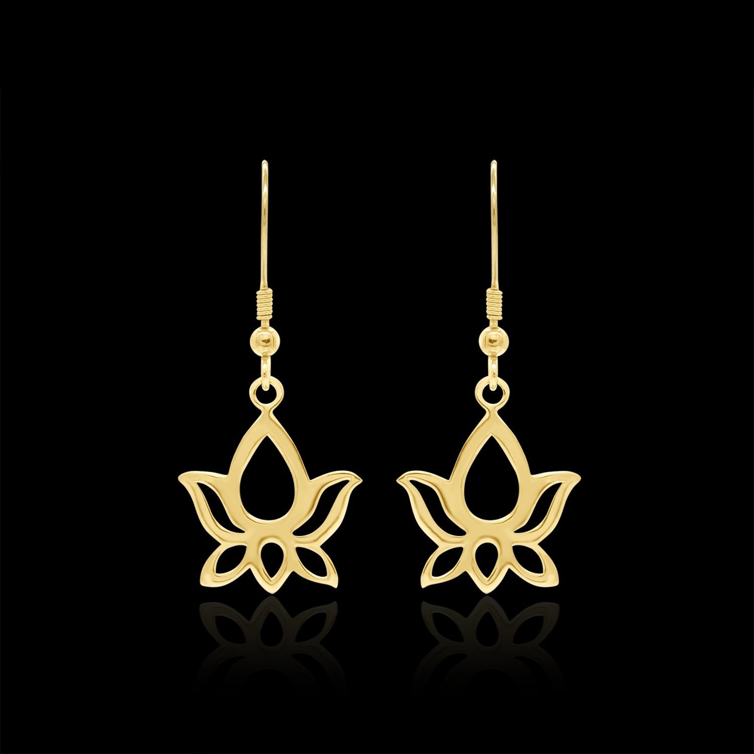 Grace Lotus Earrings