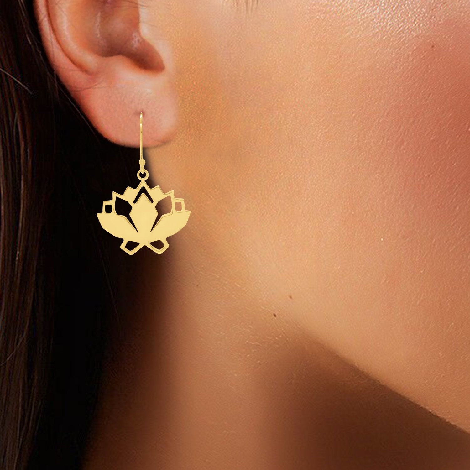 Astral Lotus Earrings