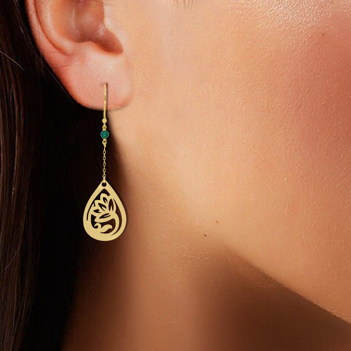Spring Bloom Drop Earrings