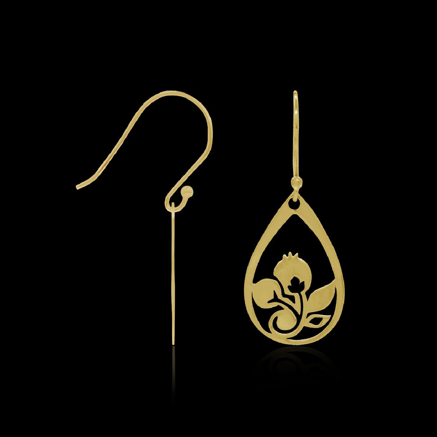 Tulip Drop Earrings