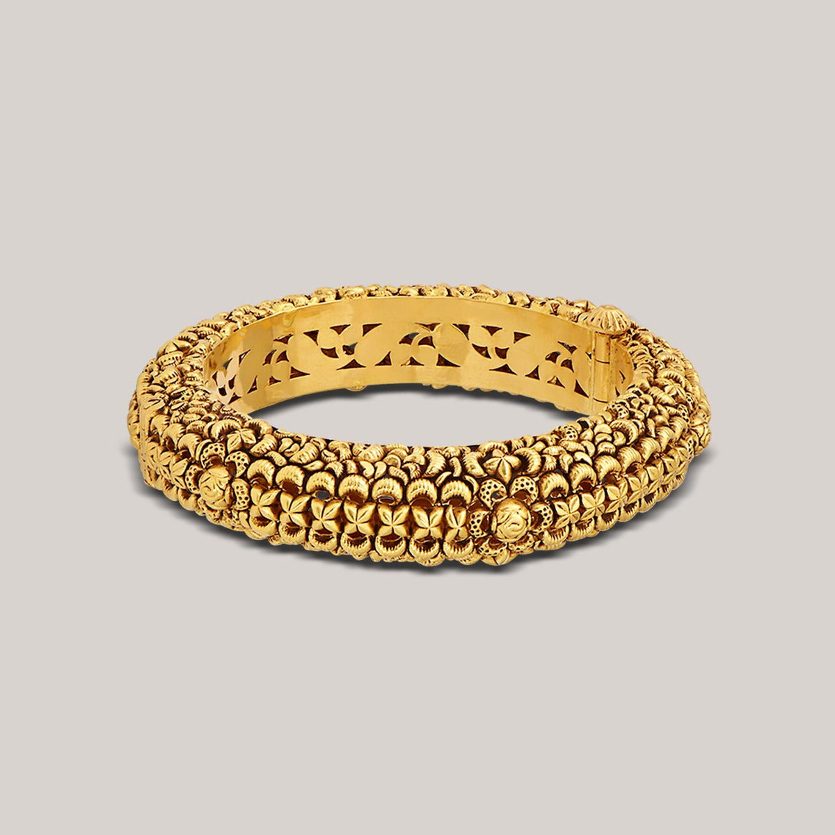 Round Robin Gold Bangle